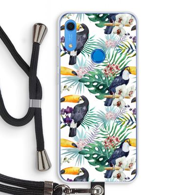 Tukans: Huawei Y6s Transparant Hoesje met koord
