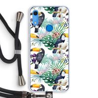 Tukans: Huawei Y6s Transparant Hoesje met koord