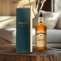 Whiskey in bedrukte kist - Jack Daniels Tennessee Honey