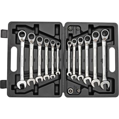 16-delige ringratelsteeksleutelset R07203016 Moersleutel