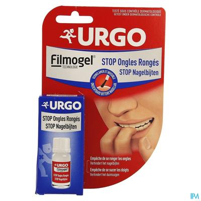 Urgo Stop Nagelbijten Nagellak Filmogel Fl 9ml