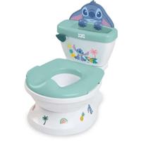 DISNEY BABY - STITCH - Mini-toilet met toiletbrilverkleiner inbegrepen, 2 in 1, Verwijderbaar potje, gemakkelijk schoon te maken