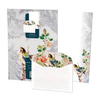 Briefpapier met Enveloppen - Chinese Porcelain | Kasteel De Haar