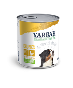 Yarrah Dog Brokjes Saus Kip 820gr