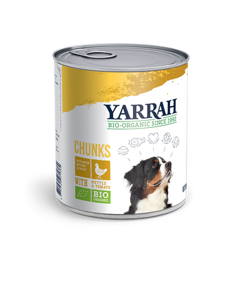 Yarrah Dog Brokjes Saus Kip 820gr