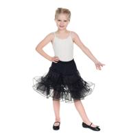 Kids Petticoat in Black-5 - 6 Jaar - thumbnail