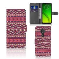 Motorola Moto G7 Power | Telefoon Hoesje | Aztec Paars