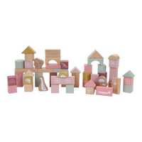 Little Dutch bouwblokken pink - thumbnail