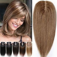 haar toppers voor vrouwen echt menselijk haar met pony topper hair extensions top haarstukken voor dunner wordend haar wiglets premium remy haar Lightinthebox