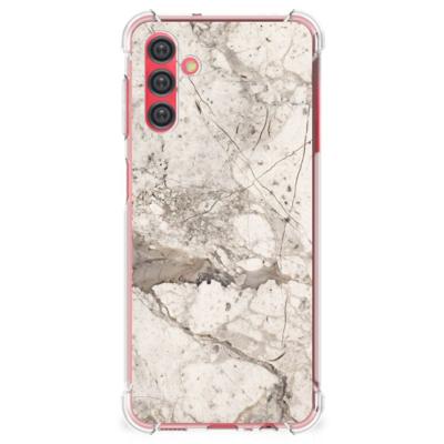 Samsung Galaxy A13 5G | A04s Anti-Shock Hoesje Marmer Beige Samsung Galaxy A13 5G | A04s Anti-Shock Hoesje Marmer Beige