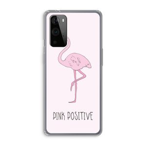 Pink positive: OnePlus 9 Pro Transparant Hoesje