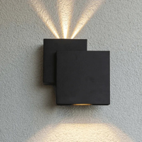 Buitenlamp Rialto gevelverlichting mat zwart met ingebouwde LED (3000K) - thumbnail