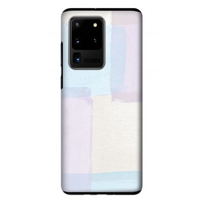 Square pastel: Samsung Galaxy S20 Ultra Tough Case