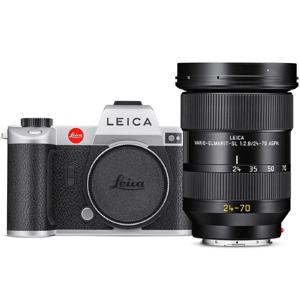 Leica 10898 SL2 zilver + Leica 11189 Vario-Elmarit-SL 24-70mm F/2.8 ASPH