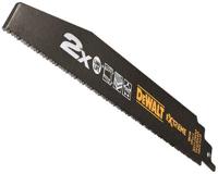 DeWalt Accessoires reciprozaagblad 2x bim 228x2.5mm extra dik, universele toepassing - dt2308l-qz