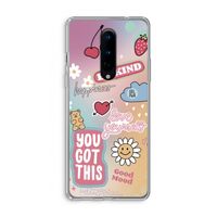 Positivity: OnePlus 8 Transparant Hoesje