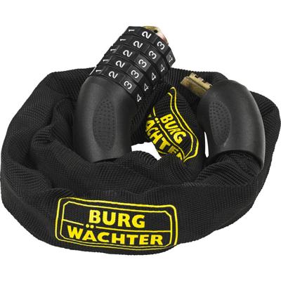 Burg Wächter 280 C 90 BLACK Kettingslot Zwart Cijferslot
