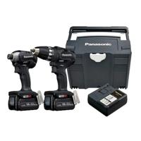 Panasonic Tools EYC231LJ2G Combiset 18V 5.0Ah Li-ion