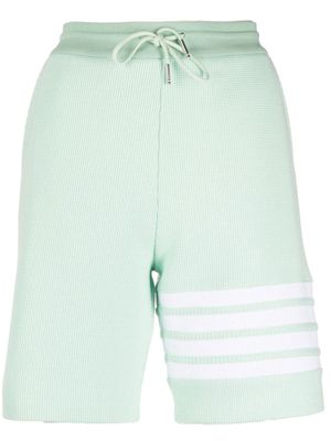 Thom Browne short à détail 4 bandes signature - Vert