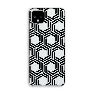 Geometrisch patroon: Pixel 4 XL Transparant Hoesje