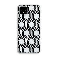 Geometrisch patroon: Pixel 4 XL Transparant Hoesje