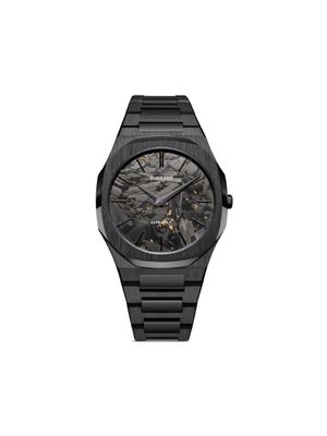 D1 Milano montre Ultra Thin 40 mm - Noir