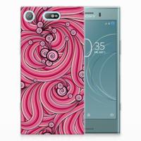 Sony Xperia XZ1 Compact | Hoesje maken | Swirl Pink