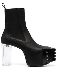 Rick Owens bottines Luxor Grilled 130 mm - Noir