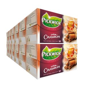 Pickwick - Spices Warm Cinnamon zwarte thee - 12x 20 zakjes