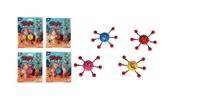 Sticky Window walker 8cm op kaart Sticky Window walker 8cm op kaart