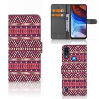 Motorola Moto E7i Power | E7 Power | Telefoon Hoesje | Aztec Paars