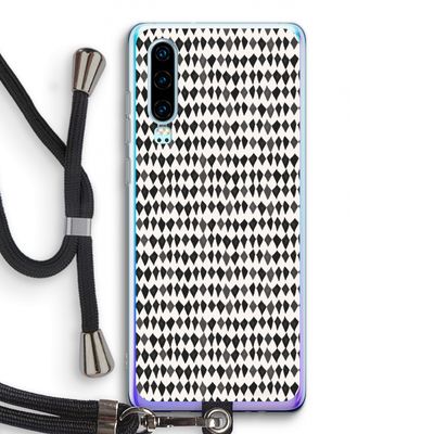 Crazy shapes: Huawei P30 Transparant Hoesje met koord