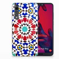 Huawei P20 Pro | TPU | Siliconen hoesje | Mozaïek