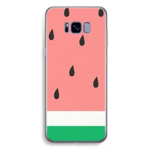 Watermeloen: Samsung Galaxy S8 Plus Transparant Hoesje
