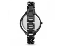 Michael Kors Dameshorloge Black Slim Runway Chain MK3317