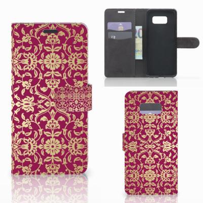 Wallet Case Samsung Galaxy S8 Plus Barok Pink