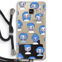 Gezichtjes: Samsung Galaxy A3 (2016) Transparant Hoesje met koord