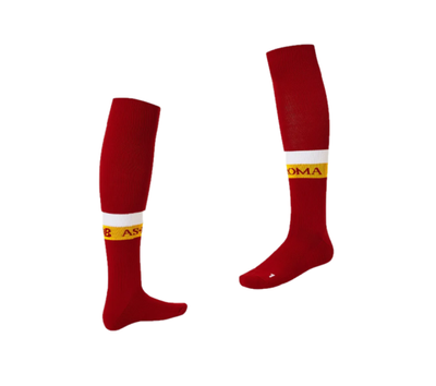 AS Roma Sokken 2021-2022 - Maat 39/42 - Kleur: Rood | Soccerfanshop
