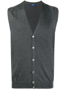 Barba cardigan à col v - Gris