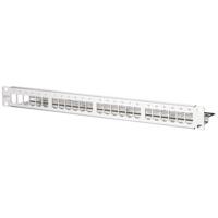 Metz Connect 130921-00-E 24 poorten Netwerkpatchpaneel 483 mm (19) Zonder connectoren 1 HE RVS Niet ingericht