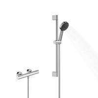 Hansgrohe Pulsify Select S douchesysteem 105 3jet Relaxation EcoSmart met Element en glijstang 65 cm, chroom