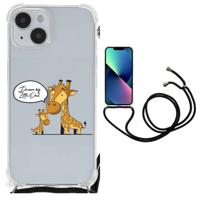 iPhone 14 Plus Stevig | Bumper Hoesje | Giraffe