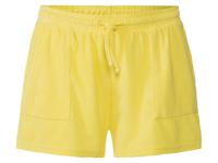 esmara Dames badstof shorts (L (44/46), Geel) - thumbnail