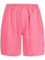 STYLAND elasticated-waistband organic-cotton shorts - Rose - thumbnail