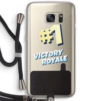 Victory Royale: Samsung Galaxy S7 Transparant Hoesje met koord