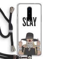 Slay All Day: OnePlus 8 Transparant Hoesje met koord