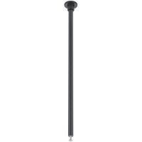 Spanningsrail Ophangset - 2 Stuks - Trion Dual - 25cm - Mat Zwart - Rond - Aluminium