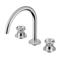 Hotbath Cobber @ Work - Wastafelmengkraan - zonder Waste - Laag - Chroom - Opbouw - Chroom