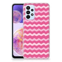 Samsung Galaxy A23 TPU bumper Waves Pink