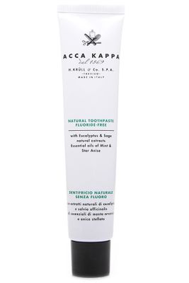 Acca Kappa tandpasta fluoride vrij Natural Care 100ml